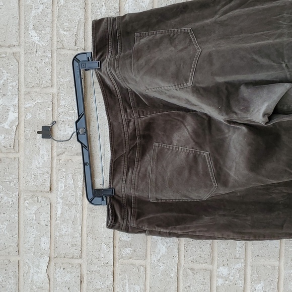 Eileen Fisher, High Waist Ankle Straight Leg Pants, Color Dark Olive, Size XL - Picture 4 of 8